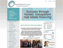 Tablet Screenshot of goodfriendmortgage.biz